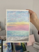 Obraz akrylowy „nad morzem”