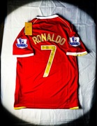 (L) Cristiano Ronaldo Manchester United Nowa Domowa Wersja Koszulka 2006/07