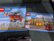 Lego 60108 kompletny jak Nowe zestaw city helikopter