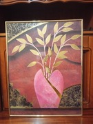 Obraz stanowiący bardzo ładną dekorację,