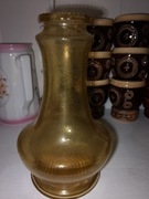 Wazon szklany butla karafka vintage