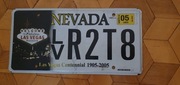 Nevada tablica rejestracyjna usa oryginal
