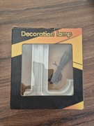 Lampka LED litera "L" neon niebieskie światło