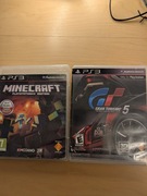 Gra PS3 Minecraft Polska Wersja oraz Gran Turismo 3