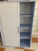 Szafa do biura z żaluzją 100 cm x 43 cm