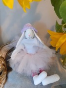 Królik baletnica ręczna robota handmade