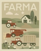 Plakat 30x40 cm / "FARMA"