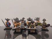 Minifigurka 12 sztuk  zestaw Wiking Wikingowie Wojownik kompatybilne z LEGO
