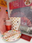 ZESTAW NA URODZINY PRZYJĘCIA SYRENKA TALERZYKI KUBECZKI ŁYŻECZKI 52 SZT.