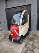 Wózek inwalidzki elektryczny maxi cab (Nowe akumulatory) z dachem 