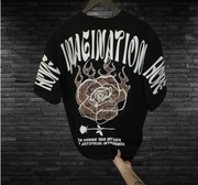 Czarna męska koszulka, limitowana kolekcja