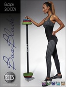 LEGGINSY FITNESS SPORT0WE TRENING ESCAPE rozm.S