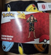Szlafrok dziecięcy 98/104 pokemon pikachu nowy