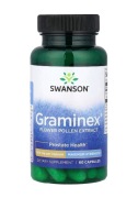 Kapsułki Graminex 500 mg Swanson dla mężczyzn 60 szt. bez laktozy