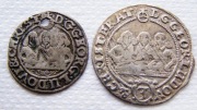 1 krajcar 1653 r.+ 3 krajcary 1656 r. Trzej bracia.