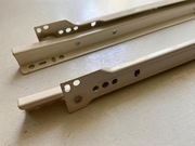 Prowadnica rolkowa do szuflad 500 mm Hettich beż