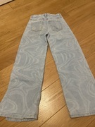 Spodnie luźne jeansowe H&M 140