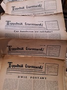Stare gazety Tygodnik Warszawski 1947 cztery numery