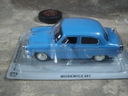 Moskwicz 407 DeAgostini Kultowe Auta PRL 1:43 jak nowy