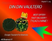 Escape Tsunami For Brainrots DIN DIN VAULTERO 788 K/s (Oc) NAJTANIEJ