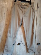 Damskie Spodnie chinosy beżowe