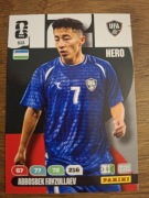 PANINI FIFA WORLD CUP 2026 karta piłkarska HERO 513 FAYZULLAEV UZBEKISTAN