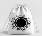 Gotowe Nadruki na Koszulki, DTF REALISTYCZNE PĘKAJĄCA SCIANA 20x30 cm 