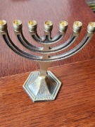 Menora z Jerozolimy świecznik 13 cm