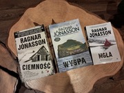 Trylogia 3 tomy Ragnar Jonasson Ciemność Wyspa Mgła