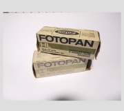 Klisza 6x6 FOTOPAN HL Foton archiwalna 1990 400Asa 26DIN do kolekcji B/W
