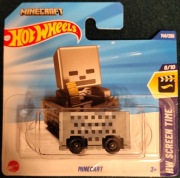 HOT WHEELS MINECRAFT MINECART 138/250 NOWY 2025