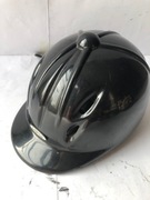 Toczek kask jeździecki CASCO 52-57 czarny plastik