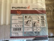 Grzejnik pokojowy z podłączeniem dolnym trzypłytowy PURMO CV33 900x700