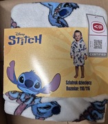 Szlafrok dziecięcy 110/116 disney stitch nowy