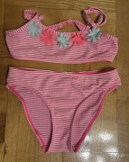 dziewczęcy dwuczęściowy strój kąpielowy na 11 lat