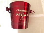Antyk wiaderko na szampan z paryża Champagne Maxim's De Paris unikat