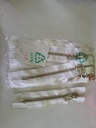 Zamki krawieckie 20 szt. 14 cm, metalowe, likwidacja zakładu wyprzedaż