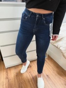 Nowe jeansy rurki wysoki stan XS/S