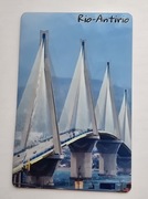 Magnes na lodówkę Most Bridge RIO ANTIRIO Grecja Greece (34).