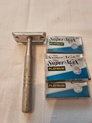 MASZYNKA DO GOLENIA WIZAMET - PRL + 18 SZT. ŻYLETEK