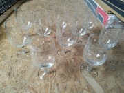 Kieliszki lampki do wina szampana PRL 