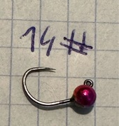 Główka wolframowa Dżejsiok 0.5G hak 14 rainbow