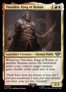 Karta MTG Theoden, King of Rohan |0233LTR| The Lord of the Rings