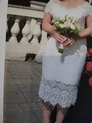 Sliczna   slubna sukienka roz,40