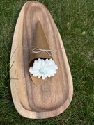 Świeca sojowa kwiatek.