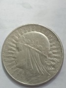 Monety 5 złotowe srebrne 1933 rok