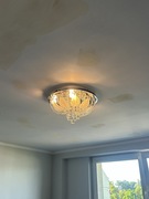 Żyrandol plafon kryształowy