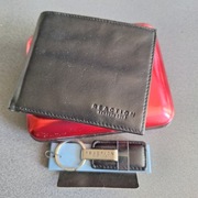 Portfel Reaction Kenneth Cole - czarny U.S.A.