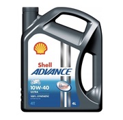 Olej Shell 10w40 4T do motocykla