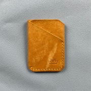 Skórzany Handmade - Cardholder - Portfel na karty
